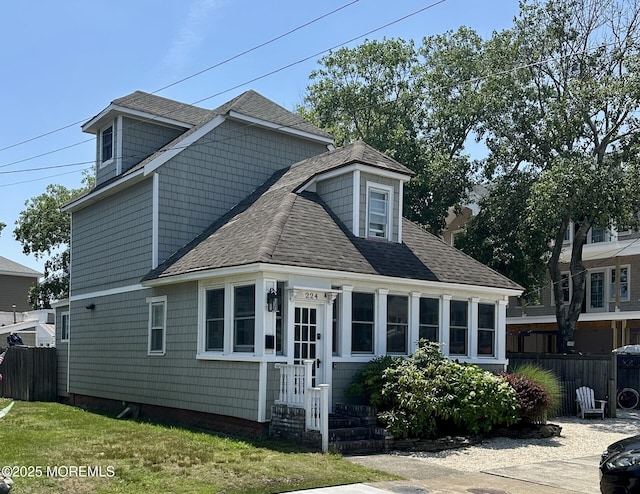 224 5th St Unit A, Beach Haven, NJ 08008 - view of side of property featuring a shingled roof
