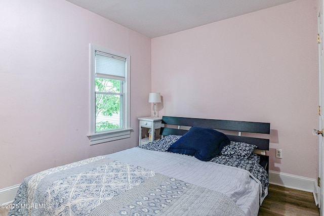 132 Heck Ave, Ocean Grove, NJ 07756 - bedroom featuring baseboards and wood finished floors