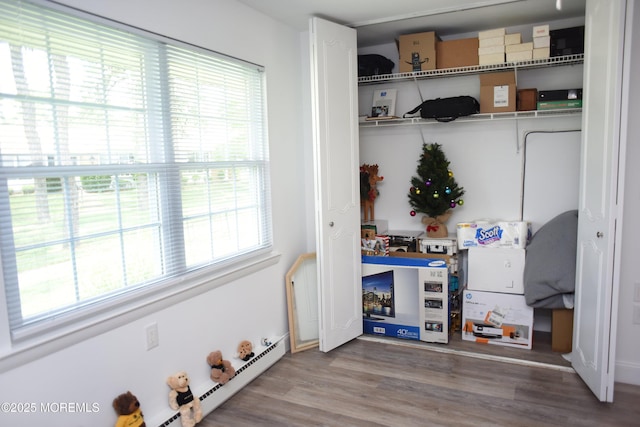 8B Cambridge Cir, Manchester, NJ 08759 - closet featuring a baseboard radiator