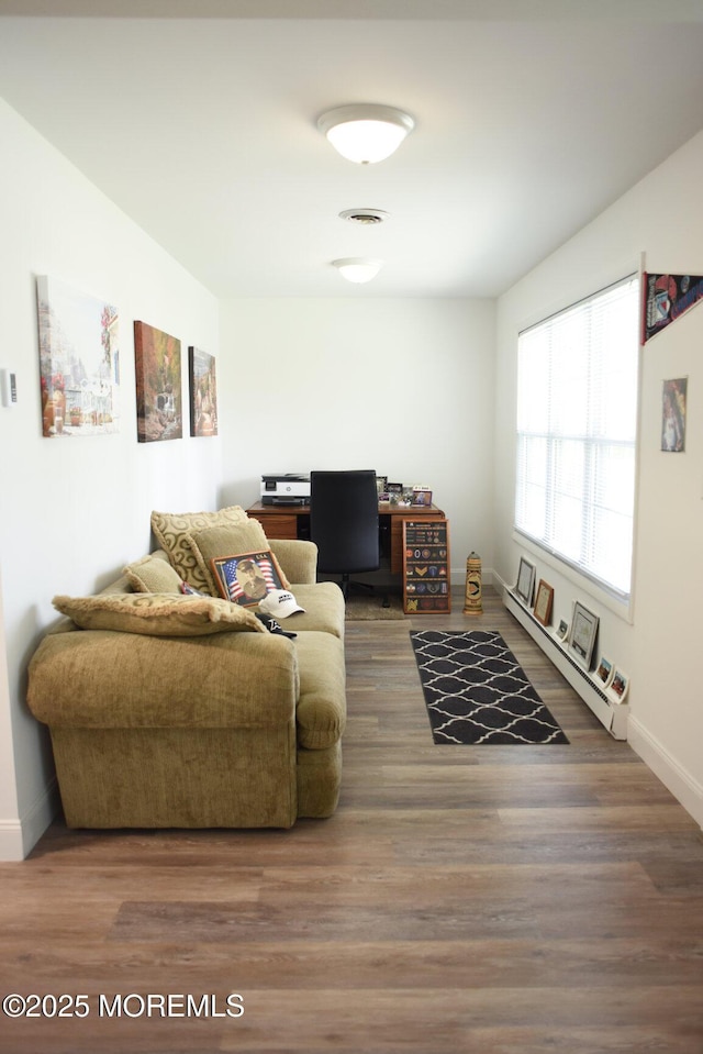 8B Cambridge Cir, Manchester, NJ 08759 - living area featuring wood finished floors