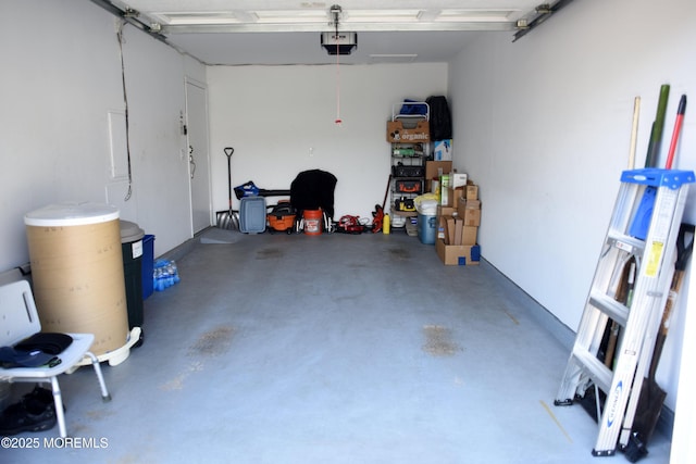 8B Cambridge Cir, Manchester, NJ 08759 - garage featuring a garage door opener