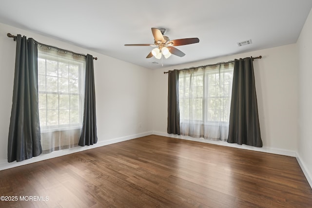 29 Lorton Rd, Old Bridge, NJ 08857 - empty room featuring ceiling fan and wood finished floors