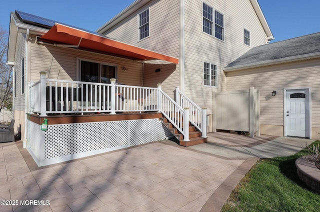 29 Lorton Rd, Old Bridge, NJ 08857 - rear view of property featuring a patio area