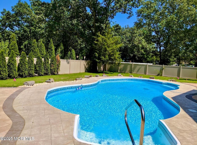 29 Lorton Rd, Old Bridge, NJ 08857 - view of pool featuring a fenced backyard and a patio