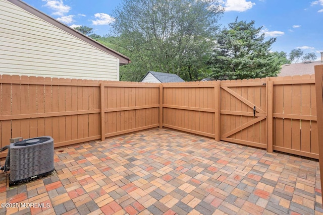 256 Greenwood Loop Rd, Brick, NJ 08724 - fenced backyard featuring a patio