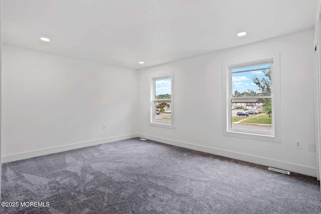 256 Greenwood Loop Rd, Brick, NJ 08724 - empty room featuring carpet flooring and recessed lighting