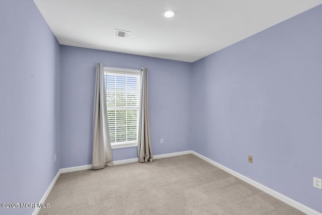 1207 Bayberry Rd, Manasquan, NJ 08736 - carpeted spare room with baseboards and recessed lighting