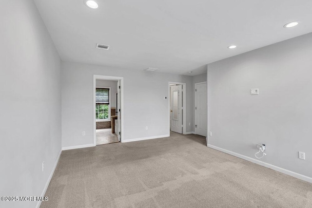 1207 Bayberry Rd, Manasquan, NJ 08736 - carpeted empty room featuring baseboards and recessed lighting