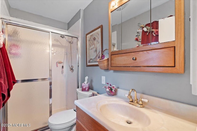 23 Spring St, Franklin Twp, NJ 08873 - full bathroom featuring vanity and a shower stall