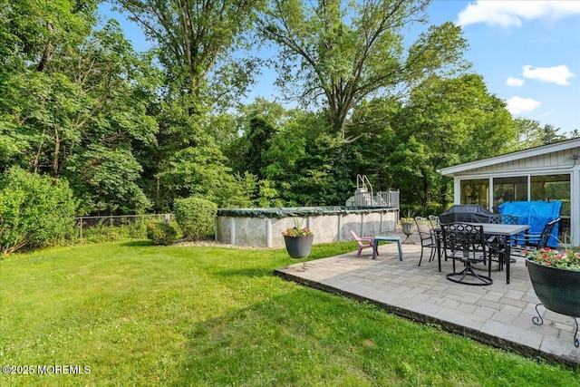 23 Spring St, Franklin Twp, NJ 08873 - view of yard featuring a patio