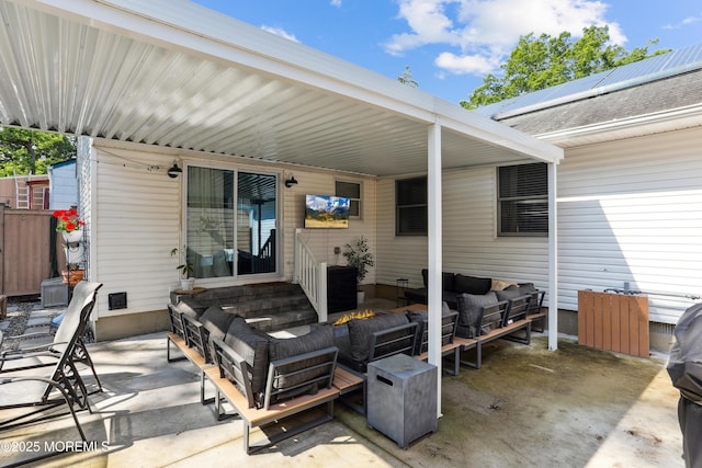 602 Butler Ave, Point Pleasant, NJ 08742 - view of patio / terrace featuring an outdoor hangout area