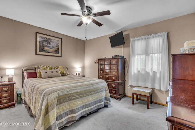 5 Partree Rd, Jackson, NJ 08527 - bedroom with light colored carpet and a ceiling fan