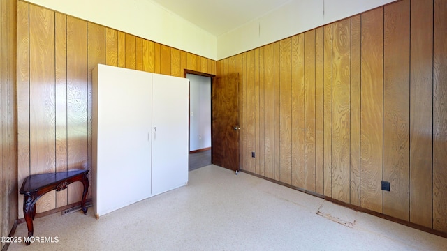 2 Patty Dr, Wrightstown, NJ 08562 - unfurnished bedroom featuring wooden walls
