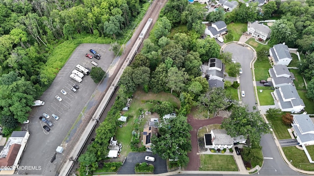 636 Holmdel Rd, Hazlet, NJ 07730 - aerial overview of property's location with nearby suburban area