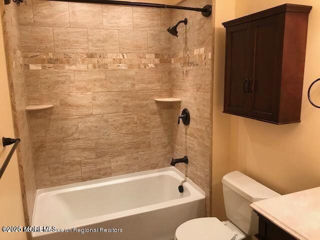 101 Village Green Way, Hazlet, NJ 07730 - full bathroom with vanity and shower / washtub combination