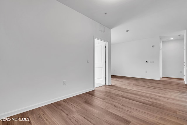 750 Lighthouse Dr Unit 3201, Barnegat, NJ 08005 - unfurnished room featuring light wood-style flooring and recessed lighting