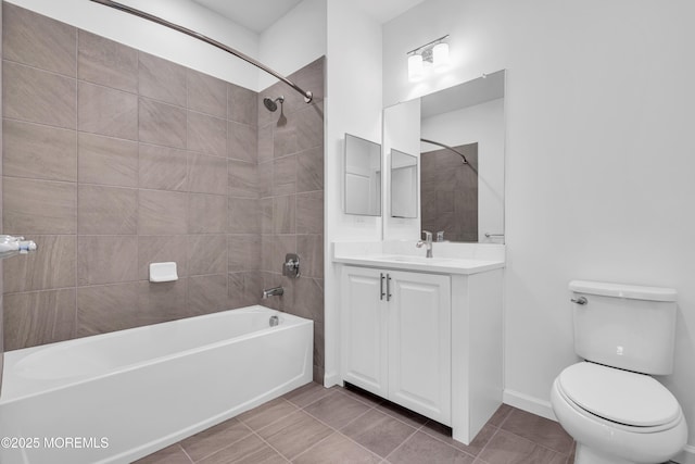 750 Lighthouse Dr Unit 3201, Barnegat, NJ 08005 - full bath with bathtub / shower combination, vanity, and tile patterned flooring