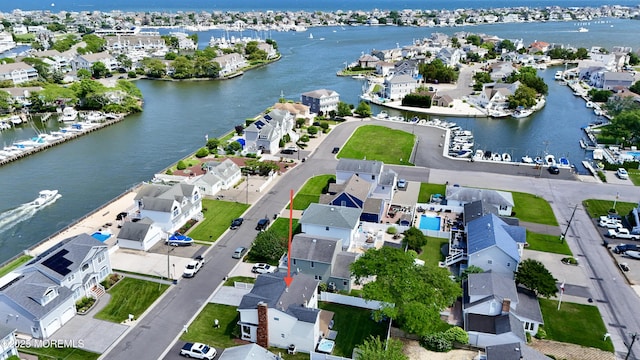 1810 Shore Blvd, Point Pleasant, NJ 08742 - aerial perspective of suburban area with a nearby body of water