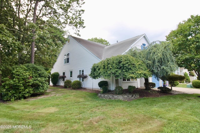 2 Dowing Ln, Jackson, NJ 08527 - view of home's exterior featuring a lawn