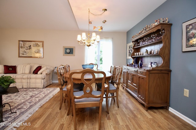 2 Dowing Ln, Jackson, NJ 08527 - dining space with a chandelier and light wood-type flooring