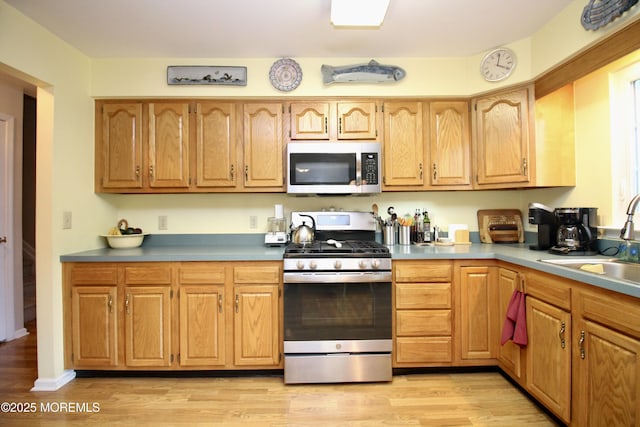 2 Dowing Ln, Jackson, NJ 08527 - kitchen with stainless steel appliances and light wood-type flooring