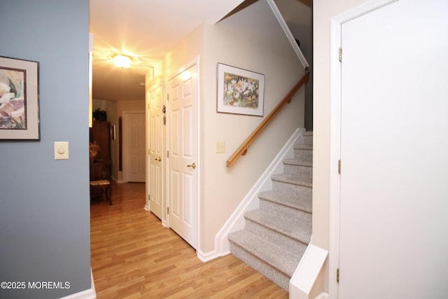 2 Dowing Ln, Jackson, NJ 08527 - staircase featuring wood finished floors and baseboards