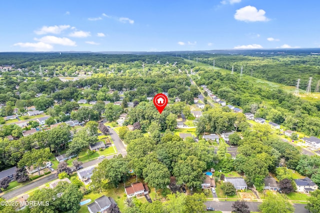 23 Montana Dr, Jackson, NJ 08527 - aerial overview of property's location with nearby suburban area