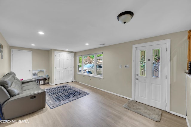 23 Montana Dr, Jackson, NJ 08527 - foyer with wood finished floors and recessed lighting