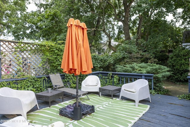 28 Florence Ave, Leonardo, NJ 07737 - view of wooden terrace