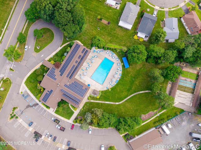 13 Everest Dr N, Brick, NJ 08724 - bird's eye view of a pool