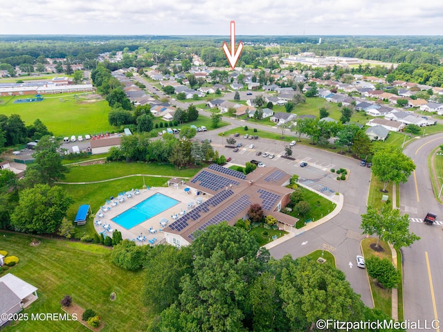 13 Everest Dr N, Brick, NJ 08724 - bird's eye view of a pool area