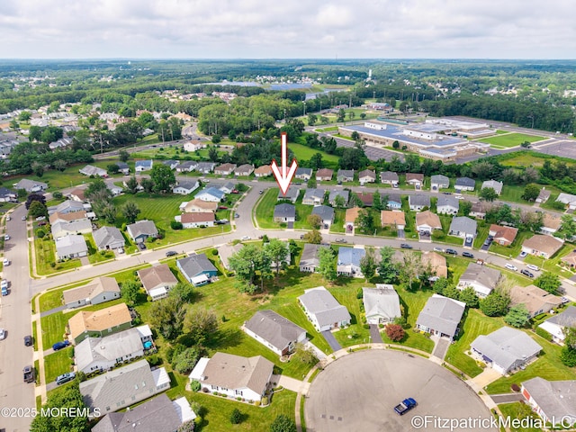 13 Everest Dr N, Brick, NJ 08724 - aerial view of property and surrounding area featuring nearby suburban area