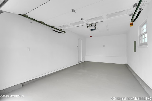 13 Everest Dr N, Brick, NJ 08724 - garage featuring electric panel and a garage door opener
