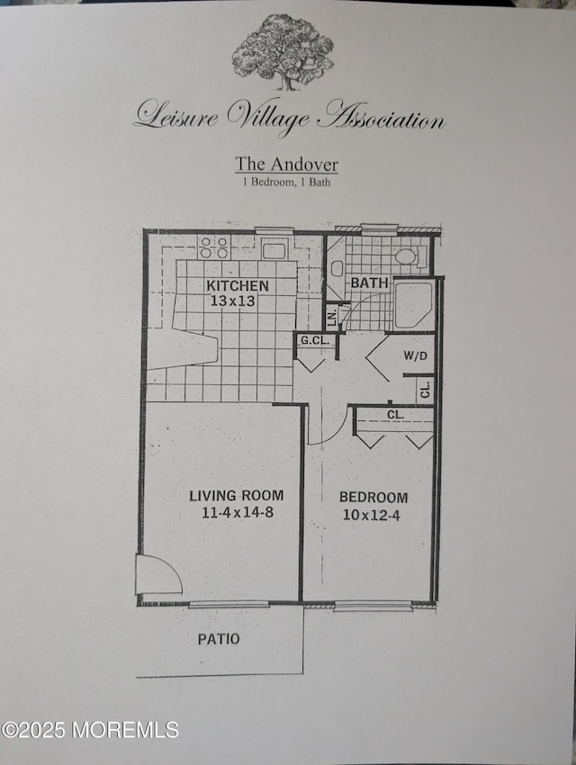44J Cambridge Ct Unit 2010, Lakewood, NJ 08701 - view of home floor plan