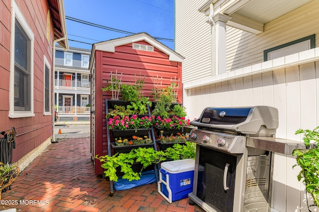 28 Olin St, Ocean Grove, NJ 07756 - view of patio / terrace featuring grilling area