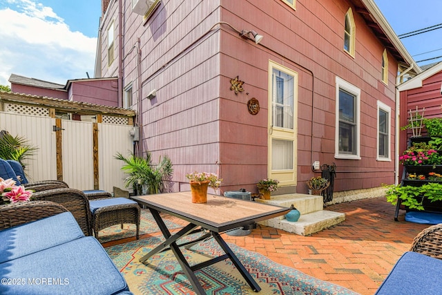 28 Olin St, Ocean Grove, NJ 07756 - view of patio