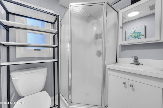 139 N St, Seaside Park, NJ 08752 - bathroom with vanity and a shower stall