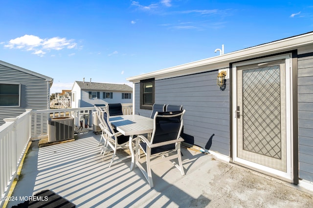 139 N St, Seaside Park, NJ 08752 - deck with outdoor dining space