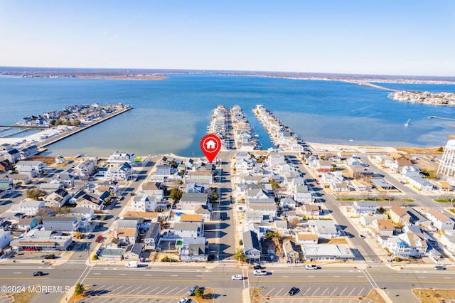 139 N St, Seaside Park, NJ 08752 - aerial view of property's location with a large body of water