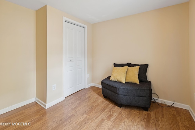 2015 Whitcomb Rd, Forked River, NJ 08731 - sitting room featuring light wood finished floors and baseboards