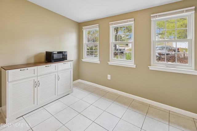 2015 Whitcomb Rd, Forked River, NJ 08731 - interior space with baseboards and light tile patterned flooring