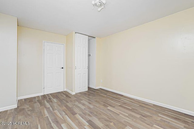 200 Winston Dr Unit 2921, Cliffside Park, NJ 07010 - empty room featuring wood finished floors and baseboards