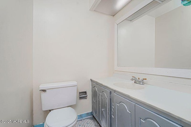 200 Winston Dr Unit 2921, Cliffside Park, NJ 07010 - bathroom with vanity and tile patterned flooring