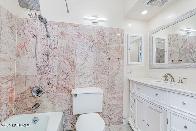 200 Winston Dr Unit 2921, Cliffside Park, NJ 07010 - bathroom featuring vanity and  shower combination