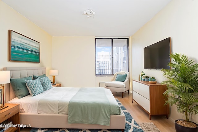 200 Winston Dr Unit 2921, Cliffside Park, NJ 07010 - bedroom featuring light wood-type flooring