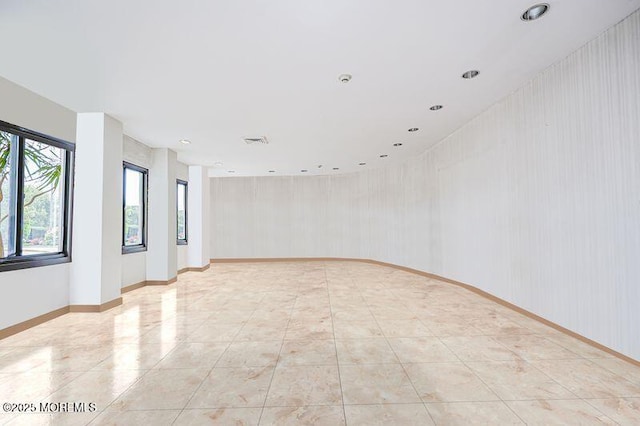 200 Winston Dr Unit 2921, Cliffside Park, NJ 07010 - unfurnished room with recessed lighting and light tile patterned floors