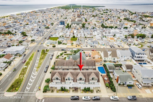 1301 SW Central Ave Unit A3, Seaside Park, NJ 08752 - aerial view of property and surrounding area with nearby suburban area and a nearby body of water