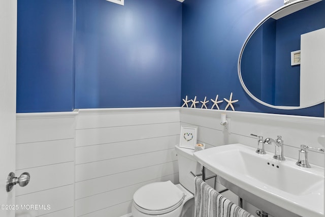 1301 SW Central Ave Unit A3, Seaside Park, NJ 08752 - bathroom featuring wainscoting and toilet