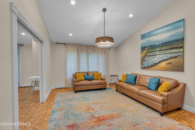 222 Bartley Rd, Jackson, NJ 08527 - living area with recessed lighting and baseboards