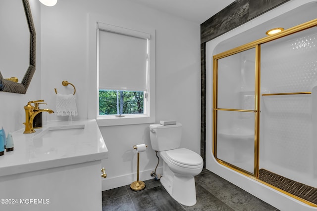 222 Bartley Rd, Jackson, NJ 08527 - full bathroom featuring vanity and a stall shower